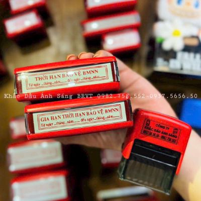 Dấu thời hạn & gia hạn bảo vệ BMNN