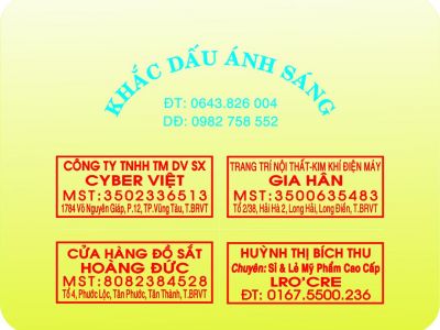 Dấu mã số thuế