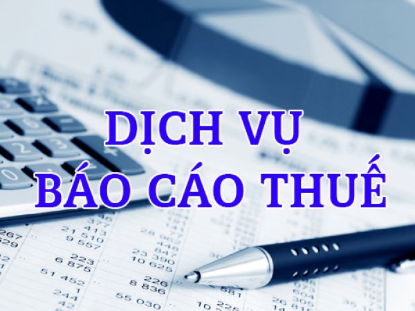 Dịch vụ báo cáo thuế