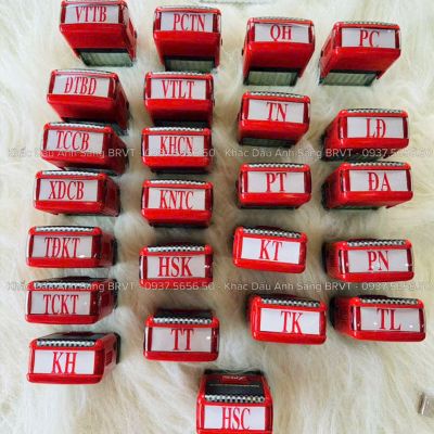 Khắc dấu ký hiệu hồ sơ