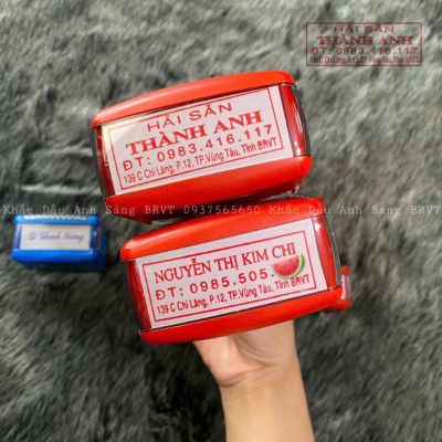 Dấu vuông hộ kinh doanh hải sản
