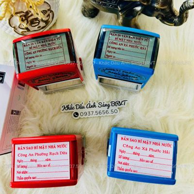 Khắc dấu bản sao BMNN